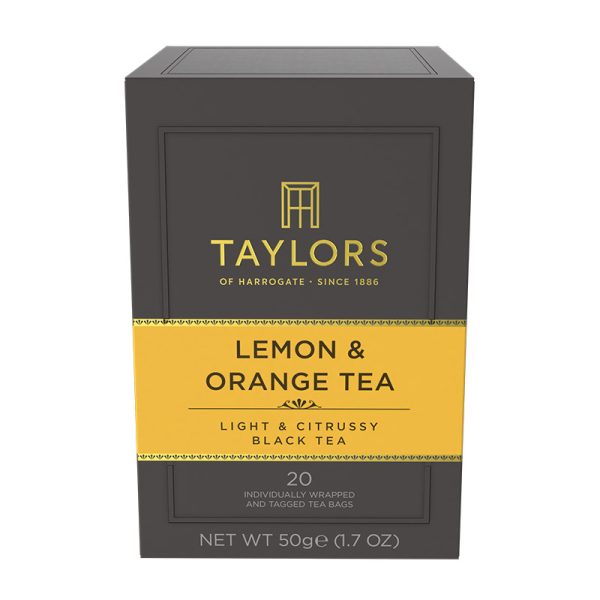 Taylors of Harrogate Lemon & Orange 20 Tea Bags 50g