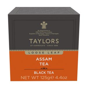Taylors of Harrogate Pure Assam Leaf Tea Carton 125g