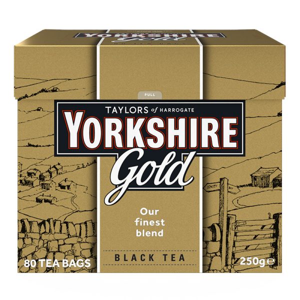Yorkshire Tea Gold Tea Bags 80  250g