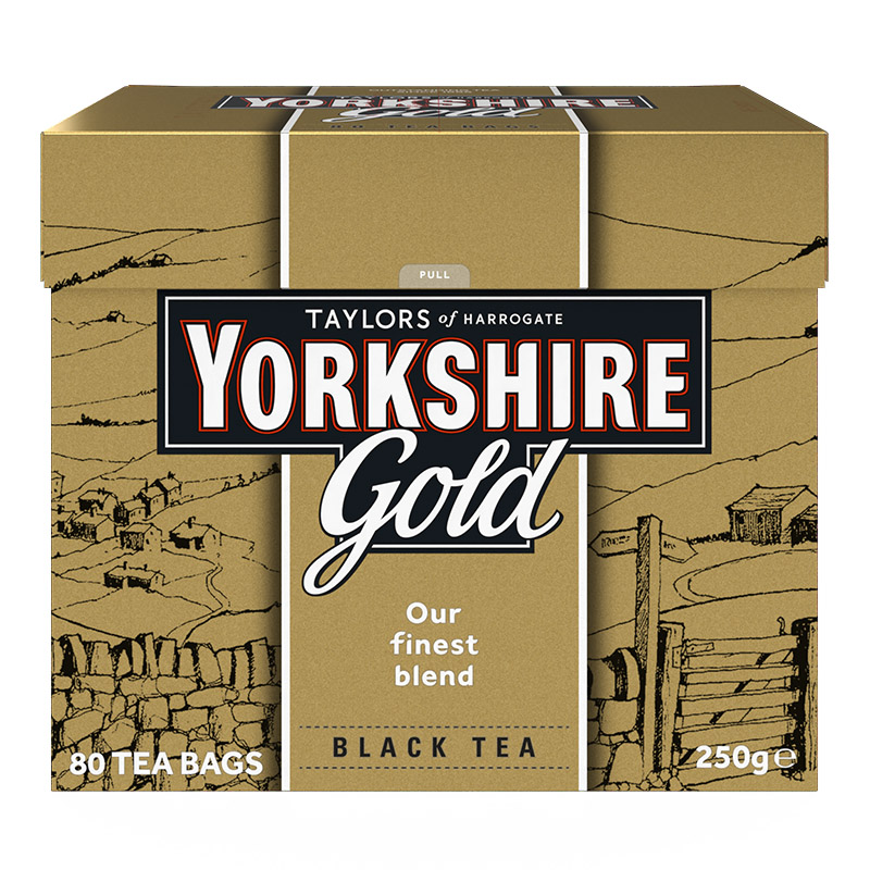 Yorkshire Tea Gold Tea Bags 80  250g Yorkshire Tea Gold Tea Bags 80  250g