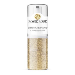 Glíter em Spray Comestível Champanhe Gold Rosie Rose 5g