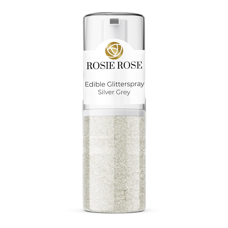 Rosie Rose Edible Glitter Silver Grey 5g Rosie Rose Edible Glitter Silver Grey 5g