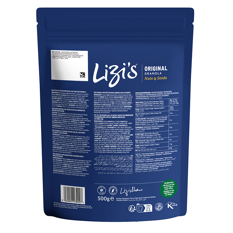 Lizis Original Granola 500g - Image 2