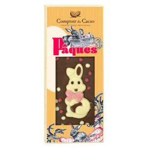Comptoir du Cacao Milk Chocolate Easter bar - Rabbit 90g