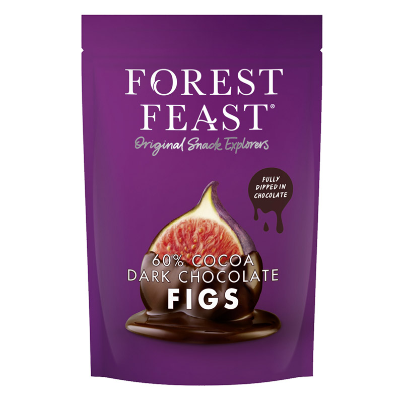 Forest Feast Belgian Dark Chocolate Figs 140g