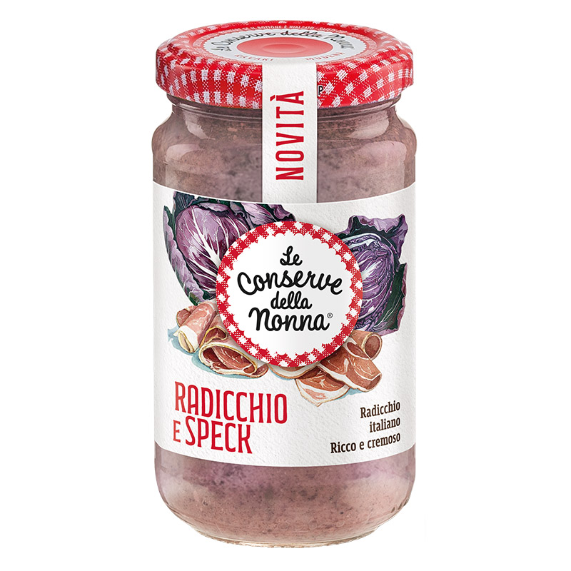 Le Conserve della Nonna Radicchio e Speck Sauce 190g