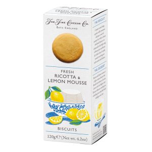 The Fine Cheese Co. Fresh Ricotta & Lemon Mousse Biscuits 120g
