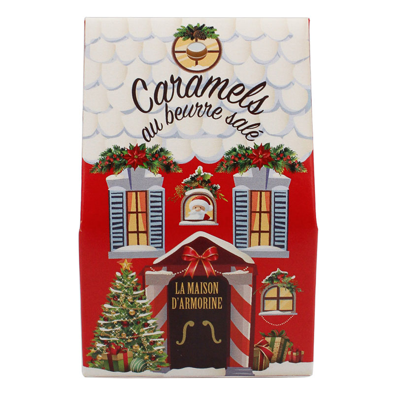 La Maison Armorine Salted Butter Caramels in Chatet Carton 40g - Image 2