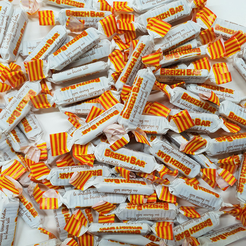 Caramelos Salgados em Barra em Caixa Pequena Breizh Bar 80g - Image 4