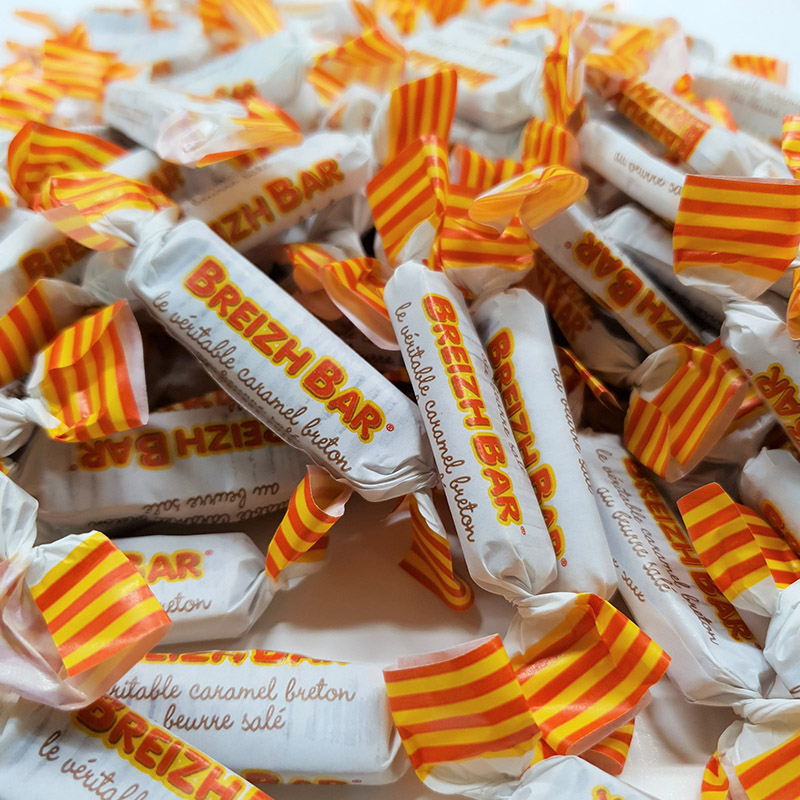 Caramelos Salgados em Barra em Caixa Pequena Breizh Bar 80g - Image 5