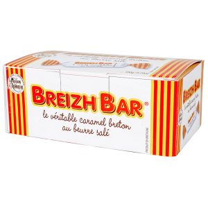 Caramelos Salgados em Barra em Caixa Grande Breizh Bar 150g