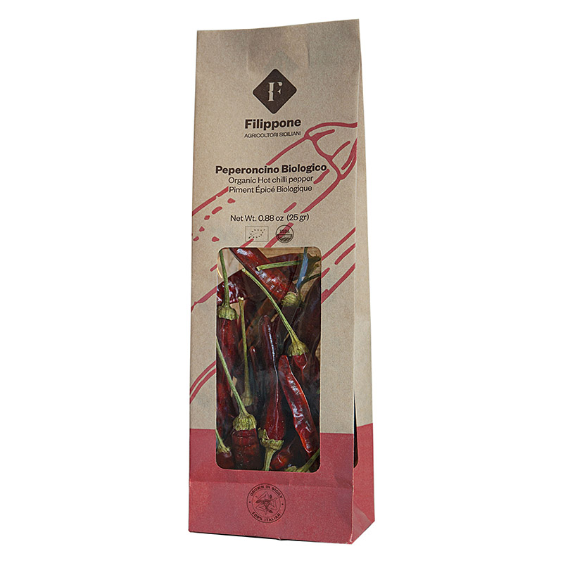 Peperoncinno Biológico Picante em Molho Filippone 25g
