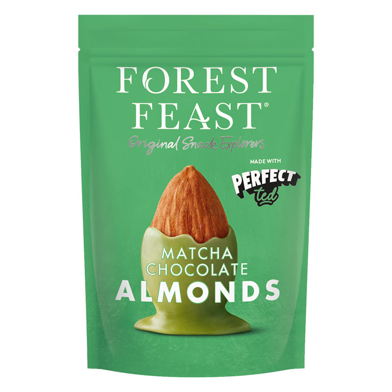 Forest Feast Matcha Chocolate Almonds 120g