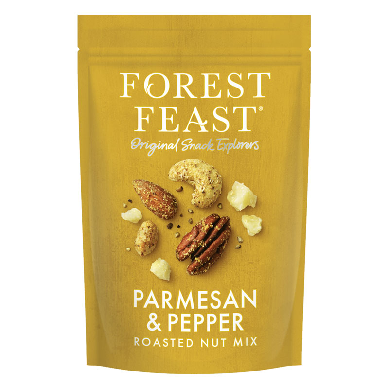 Forest Feast Parmesan & Black Pepper Nut Mix 120g